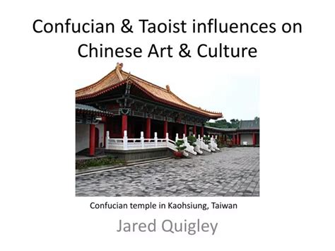 Influences on Chinese Literature and Arts