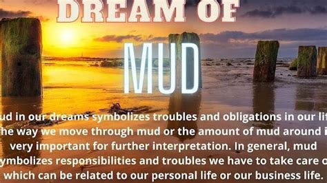 Insights into Dreams Involving Mud as an Obstacle