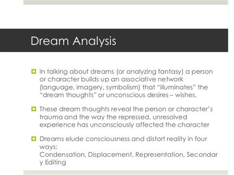 Interpretation Techniques: Analyzing Personal Experiences and Symbols to Decipher the Significance of the Vision