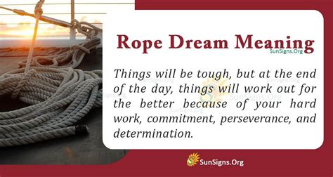 Interpretation of Tugging Rope in Dreams