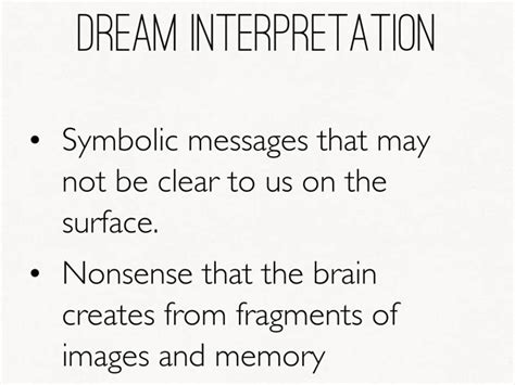 Interpreting Symbolic Messages: Understanding the Reflection of Inner Anxiety