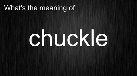 Interpreting the Symbolism of Mysterious Chuckling