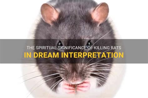 Journey into the Unconscious: Analyzing the Psychological Significance of Dreams about Killing Rats