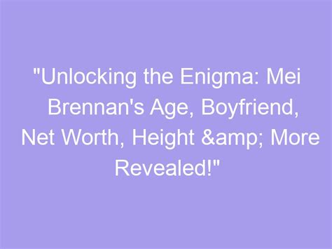 Karen Brennan's Height: The Enigma Unveiled