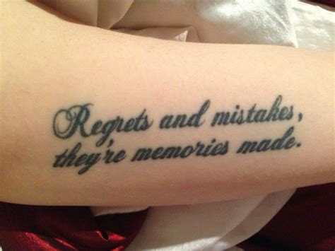 Learning from Mistakes: Insights from Individuals with Tattoo Regret