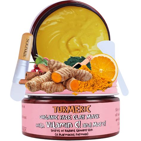 Lighten dark spots and hyperpigmentation with the skin brightening effects of turmeric