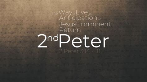 Living in Anticipation: Cultivating Faith in Jesus' Imminent Return