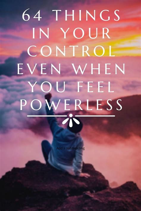 Loss of Control: Exploring the Feeling of Powerlessness in Your Dream