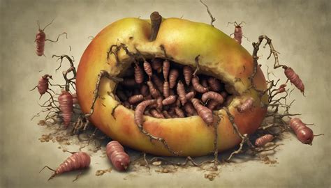 Maggots as a Representation of Decay and Transformation