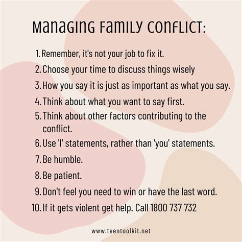 Managing Family Dynamics and Potential Conflicts