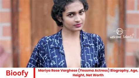 Mariya Rose Varghese: A Journey Unveiled