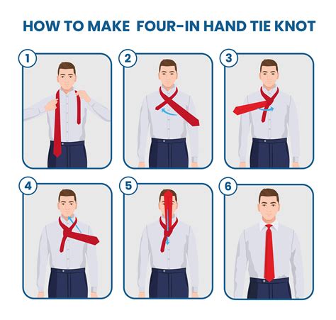 Master the Elegance of the Classic Four-in-Hand Knot: Effortlessly Chic