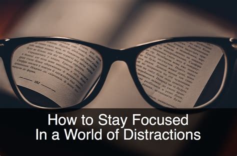 Mastering Concentration in a World Full of Distractions