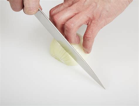 Mastering the Art of Knife Handling for Perfect Onion Slicing