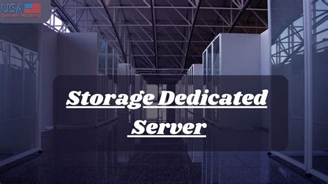 Maximize Efficiency with a Dedicated Storage Solution