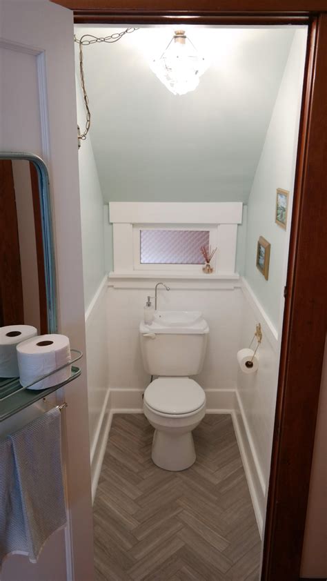 Maximizing Space in a Compact Incomplete Washroom