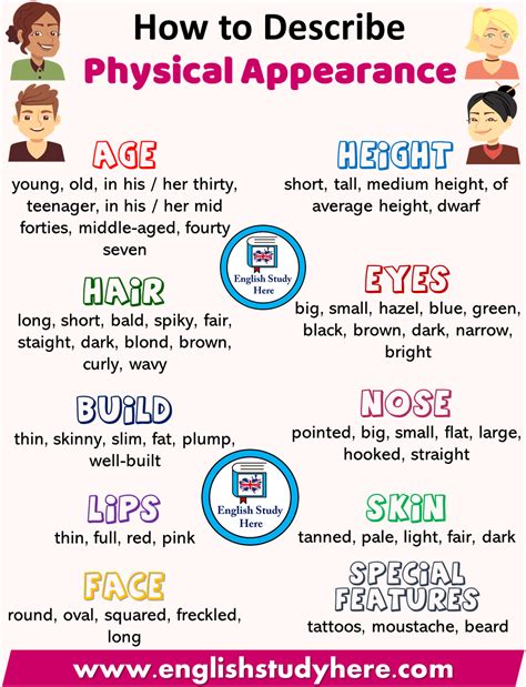 Measurements and Physical Appearance