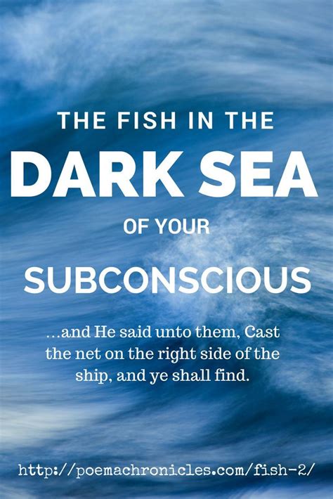 Messages from the Deep: Insights from the Subconscious Sea