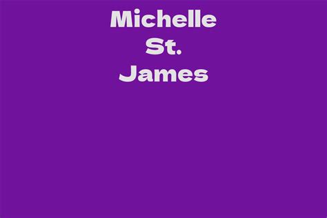 Michelle St James: An Exceptional Talent on the Rise in Hollywood