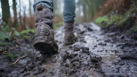 Muddy Boots as a Representation of Life's Challenges