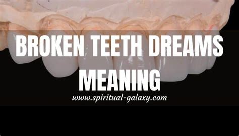 Multiple Teeth Loss in Dreams: A Deeper Look