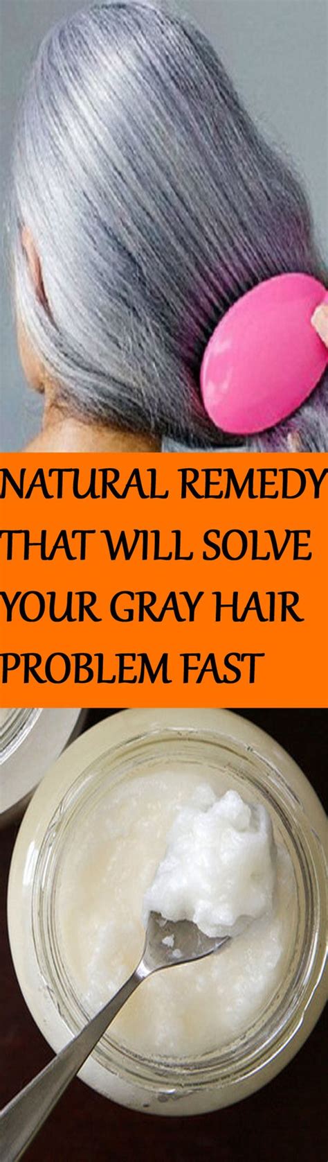 Natural Solutions for Gray Hair