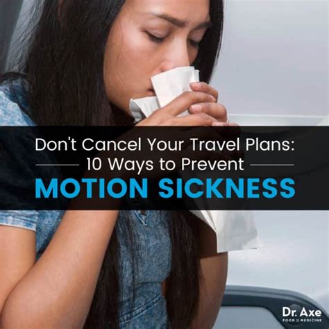 Natural Ways to Relieve Motion Sickness