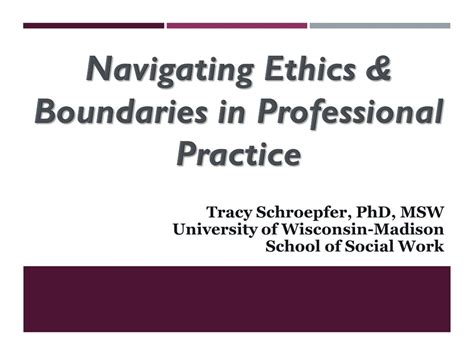 Navigating Ethical Boundaries: Consent and Communication