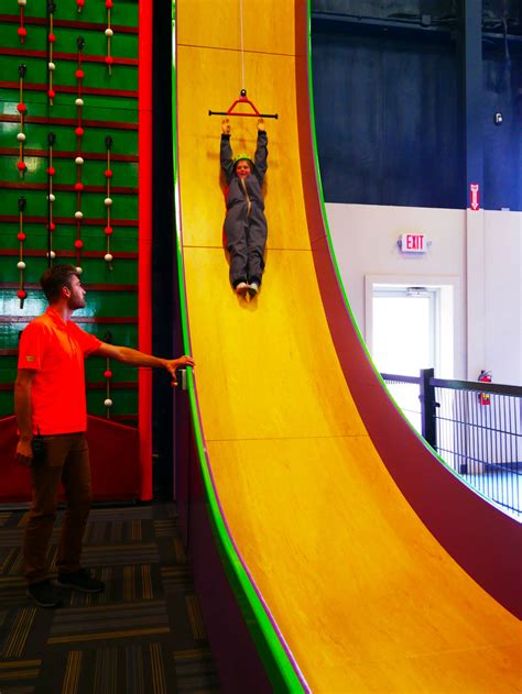 Overcome the Fear of Heights on Vertical Drop Slides