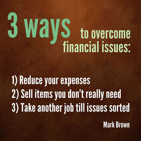 Overcoming Financial Concerns: Breaking the Cycle