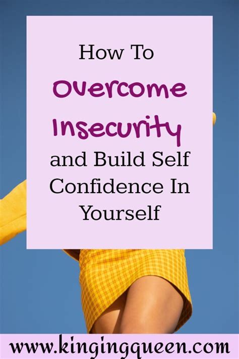 Overcoming Insecurities: Empowering Yourself on the Path to Self-assurance