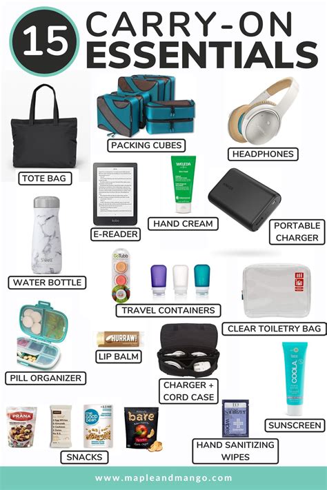 Packing Essentials: Must-Haves for a Comfortable Journey