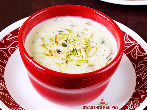 Pairing kheer with complementary dishes and beverages