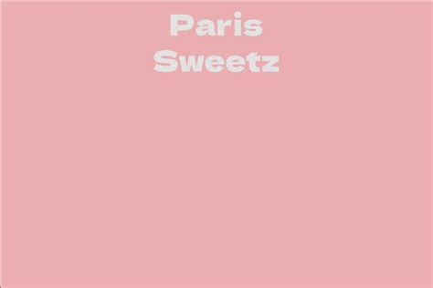 Paris Sweetz: A Rising Star in the Music Industry