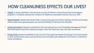 Perceptions of Cleanliness: The Association with White Hospitals