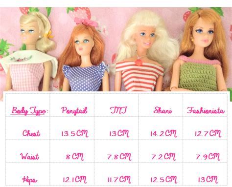 Physical Appearance of Naughty Barbie: Height and Figure