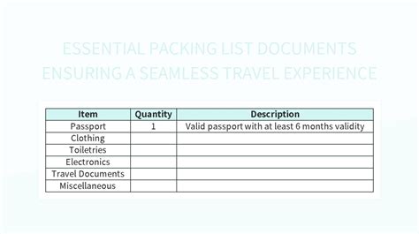 Planning Ahead: Essential Steps for a Seamless Packing Experience