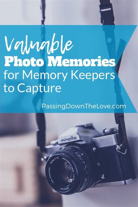 Preserving and Passing Down Photo Memories for the Future