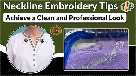 Pro Tips for Achieving a Flawless Finish on Your Embroidery Project