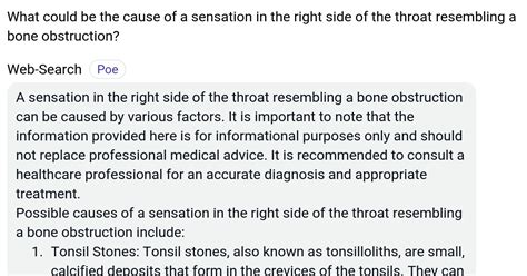 Professional Options for Dealing with Sensation of Obstruction in Throat