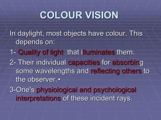 Psychological Interpretations of the Vision