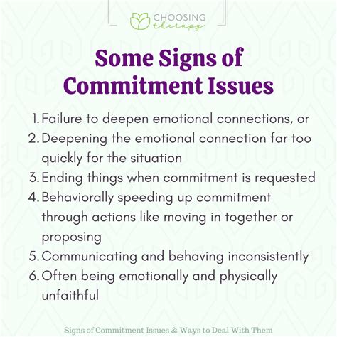 Psychological Meaning: Unresolved Relationships and Commitment Issues