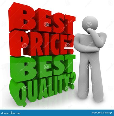 Quality versus Price: Making the Right Choice