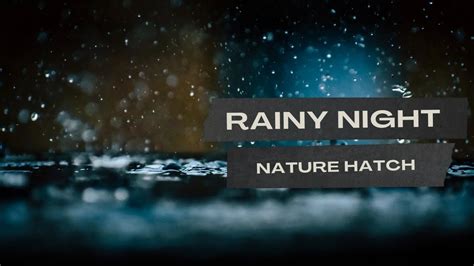 Rainy Nights: Unleashing Imagination and Sparking Ingenuity