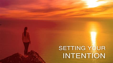 Recognizing Your Desires and Setting Intentions