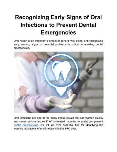 Recognizing the Signs of Potential Dental Problems