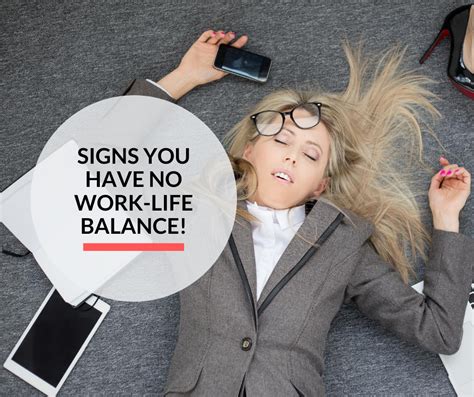 Recognizing the signs of work-life imbalance