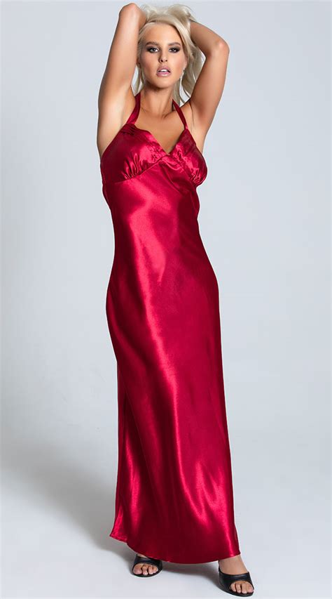 Red Hot: Discovering the Allure of a Stunning Scarlet Nightgown