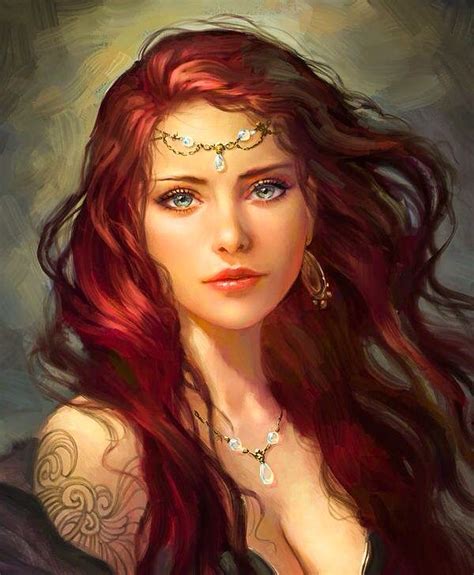 Red-Haired Women in Mythology and Folklore: A Well of Inspiration