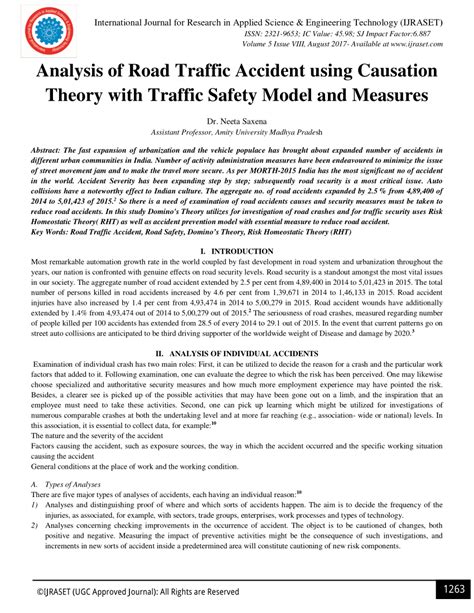 Reflections of Control Issues: Exploring the Significance of Road Accidents